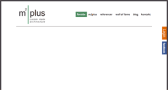 Desktop Screenshot of m2plus.dk