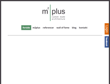 Tablet Screenshot of m2plus.dk